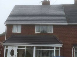 tiled and slate roof